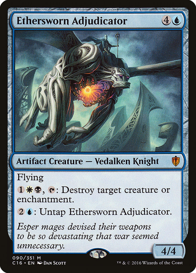 Ethersworn Adjudicator [Commander 2016] | Pegasus Games WI