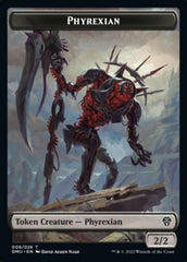 Phyrexian // Zombie Double-Sided Token [Dominaria United Tokens] | Pegasus Games WI