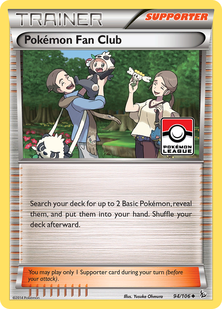 Pokemon Fan Club (94/106) [XY: Flashfire] | Pegasus Games WI