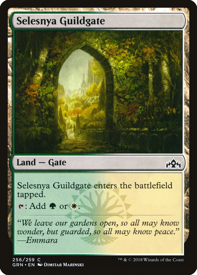Selesnya Guildgate (256/259) [Guilds of Ravnica] | Pegasus Games WI