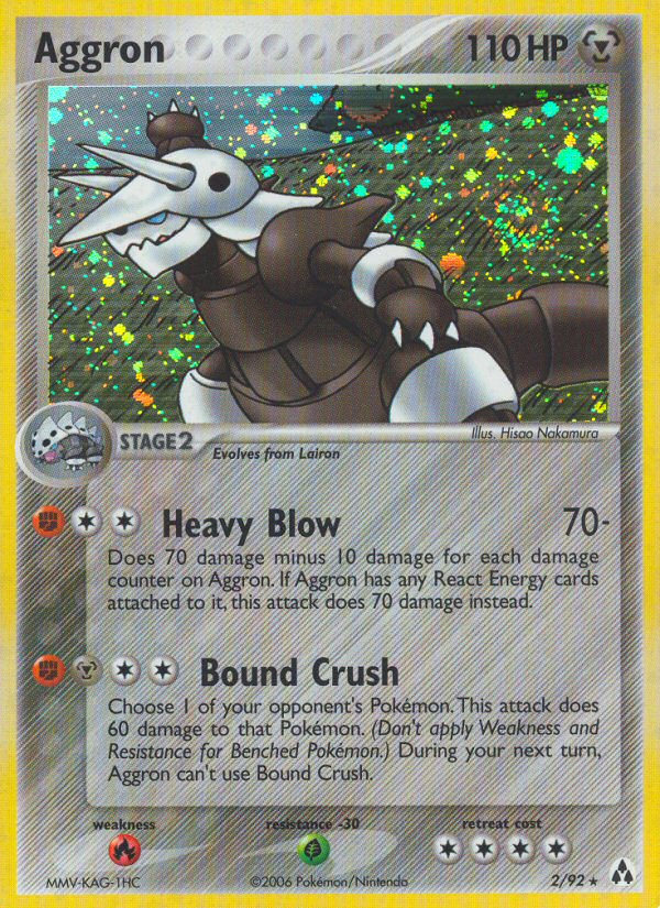 Aggron (2/92) [EX: Legend Maker] | Pegasus Games WI