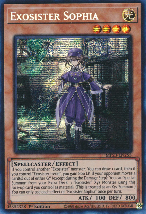 Exosister Sophia [MP23-EN255] Prismatic Secret Rare | Pegasus Games WI