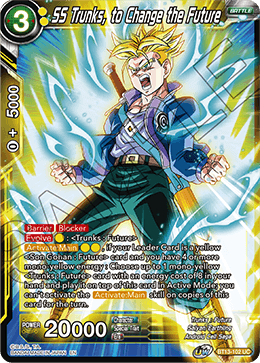 SS Trunks, to Change the Future (Uncommon) [BT13-102] | Pegasus Games WI