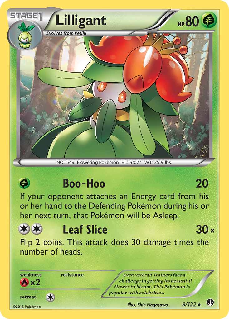 Lilligant (8/122) [XY: BREAKpoint] | Pegasus Games WI
