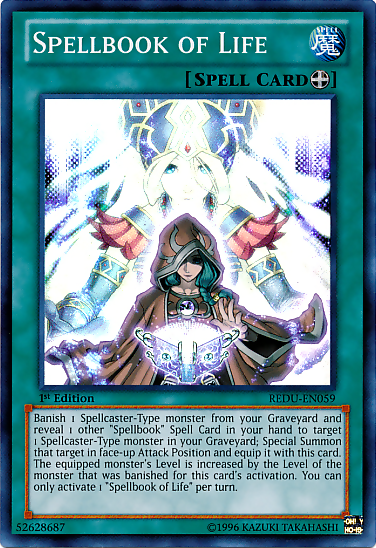 Spellbook of Life [REDU-EN059] Super Rare | Pegasus Games WI