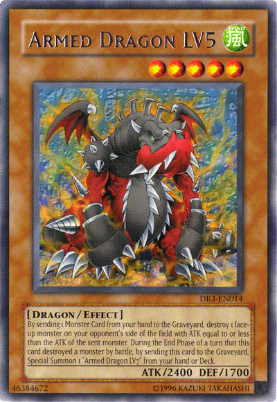 Armed Dragon LV5 [DR3-EN014] Rare | Pegasus Games WI