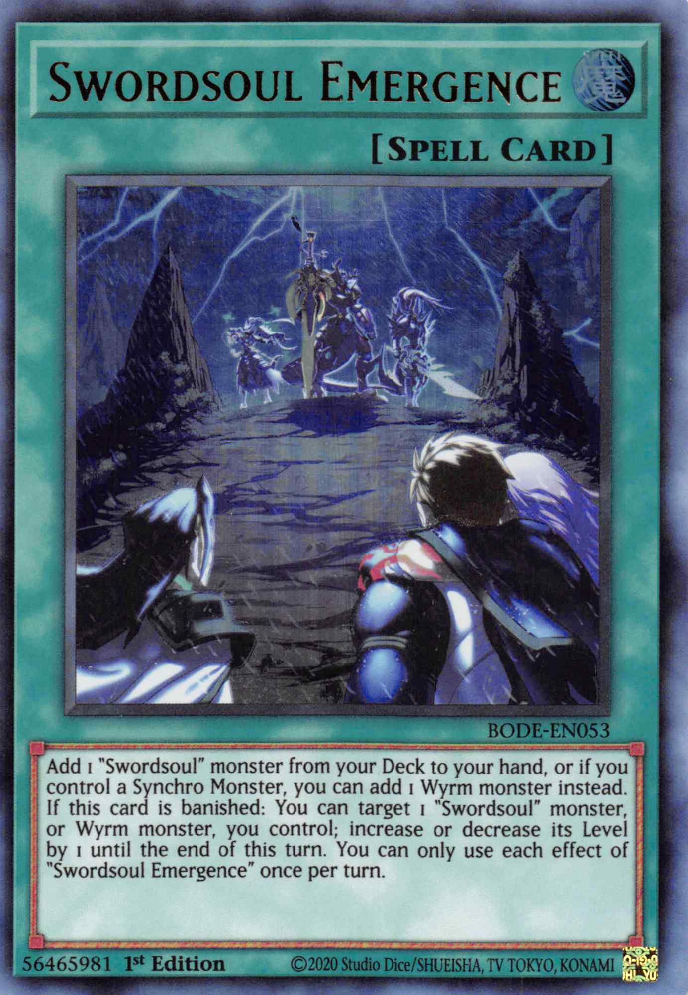 Swordsoul Emergence [BODE-EN053] Ultra Rare | Pegasus Games WI