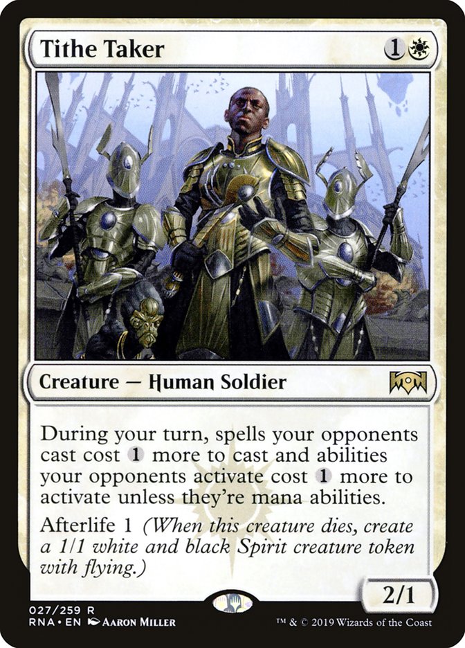 Tithe Taker [Ravnica Allegiance] | Pegasus Games WI