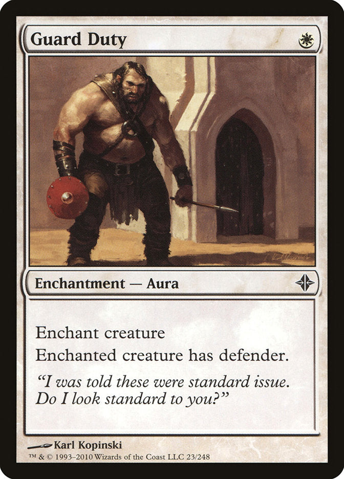 Guard Duty [Rise of the Eldrazi] | Pegasus Games WI