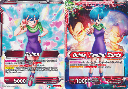 Bulma // Bulma, Familial Bonds [BT8-001] | Pegasus Games WI