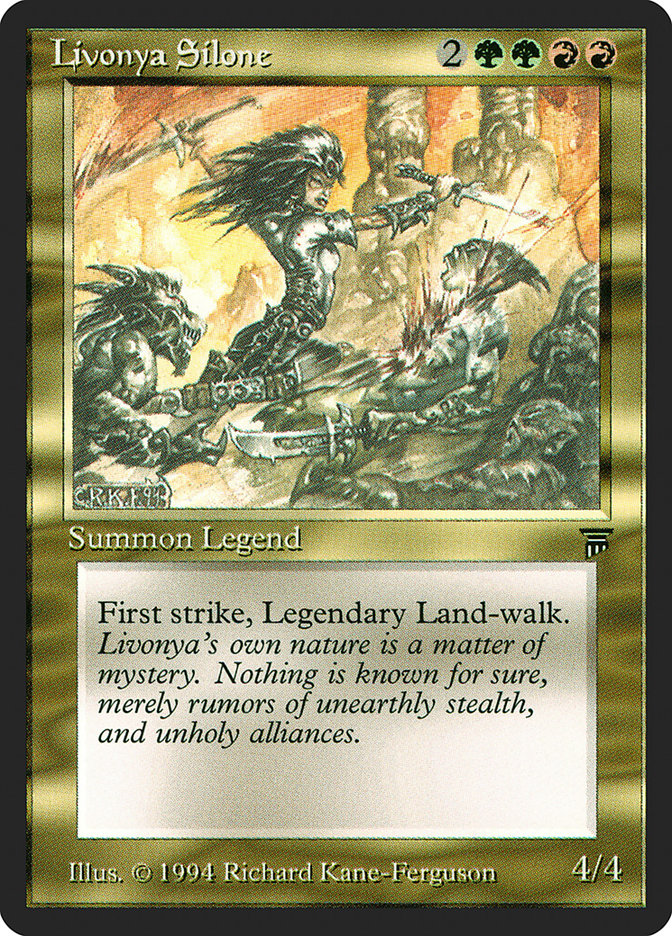 Livonya Silone [Legends] | Pegasus Games WI