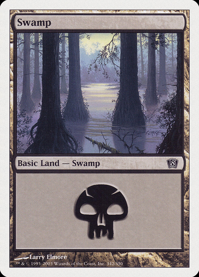 Swamp (342) [Eighth Edition] | Pegasus Games WI