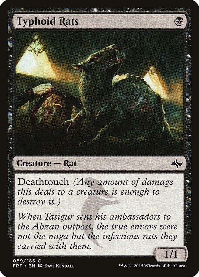 Typhoid Rats [Fate Reforged] | Pegasus Games WI