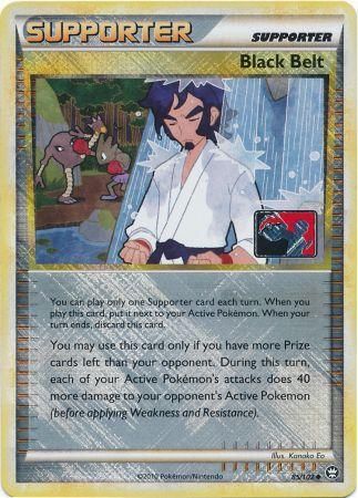 Black Belt (85/102) (League Promo) [HeartGold & SoulSilver: Triumphant] | Pegasus Games WI