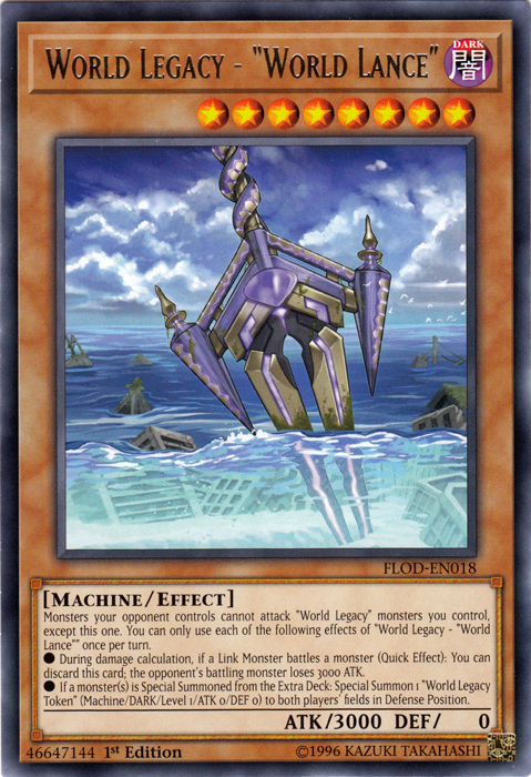World Legacy - "World Lance" [FLOD-EN018] Rare | Pegasus Games WI