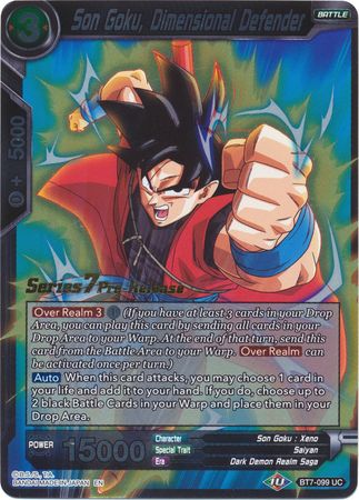 Son Goku, Dimensional Defender (Assault of the Saiyans) [BT7-099_PR] | Pegasus Games WI