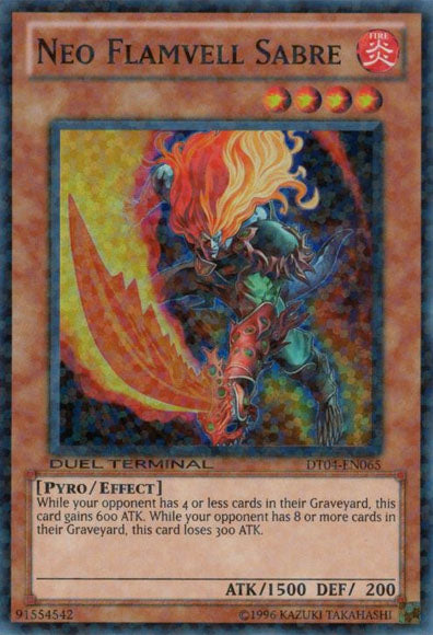 Neo Flamvell Sabre [DT04-EN065] Super Rare | Pegasus Games WI