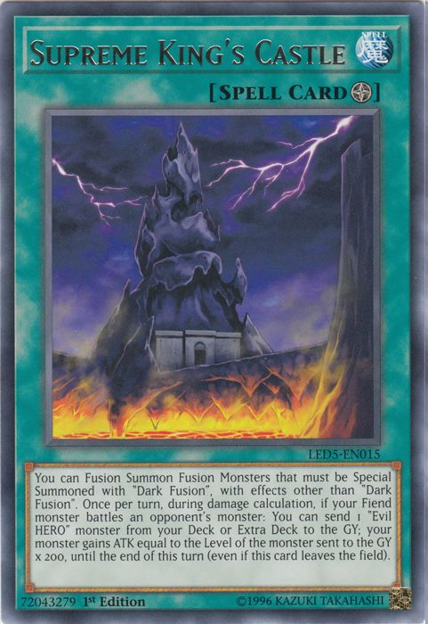 Supreme King's Castle [LED5-EN015] Rare | Pegasus Games WI