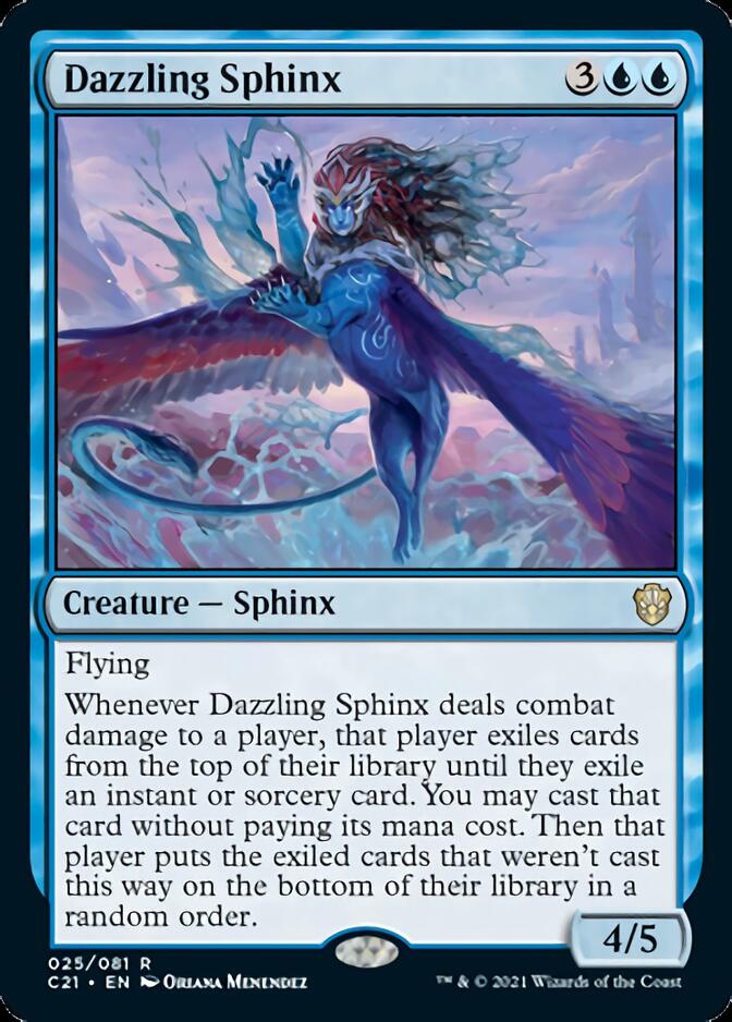 Dazzling Sphinx [Commander 2021] | Pegasus Games WI