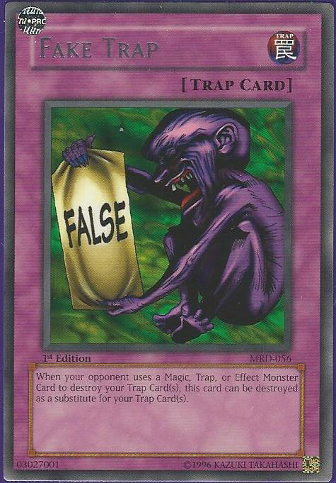 Fake Trap [MRD-056] Rare | Pegasus Games WI