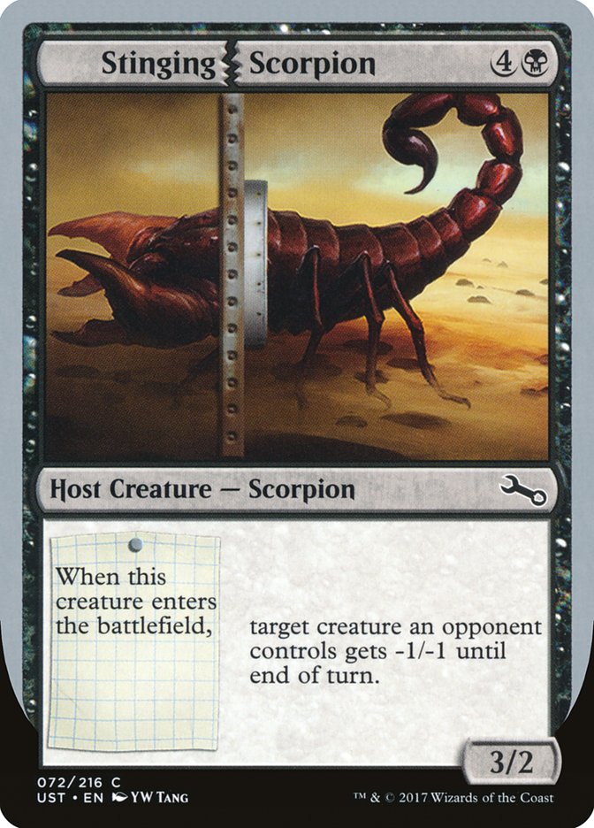 Stinging Scorpion [Unstable] | Pegasus Games WI