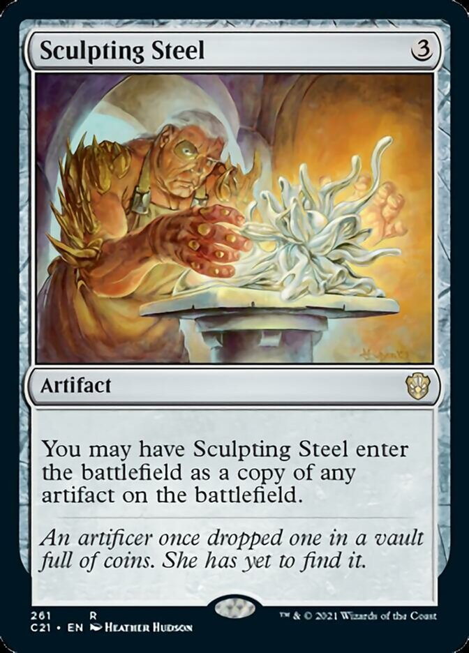 Sculpting Steel [Commander 2021] | Pegasus Games WI