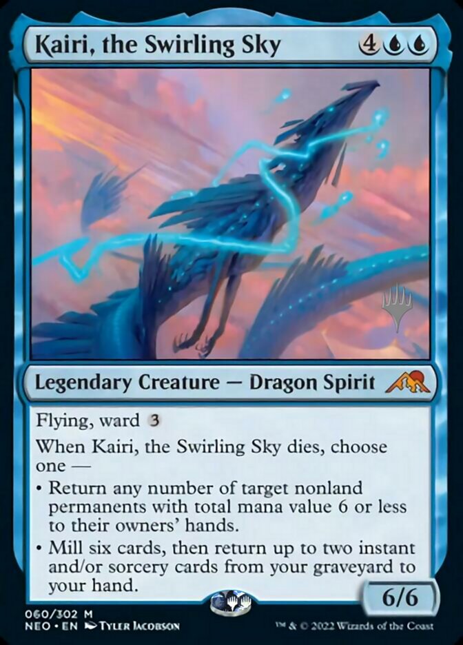 Kairi, the Swirling Sky (Promo Pack) [Kamigawa: Neon Dynasty Promos] | Pegasus Games WI