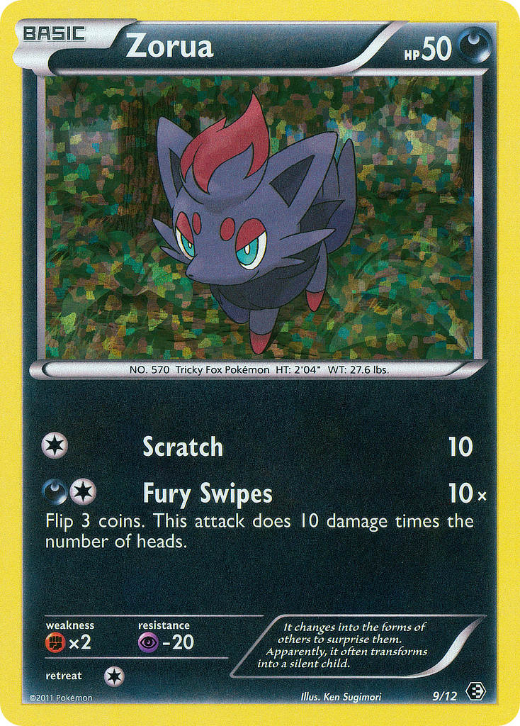 Zorua (9/12) [McDonald's Promos: 2011 Collection] | Pegasus Games WI