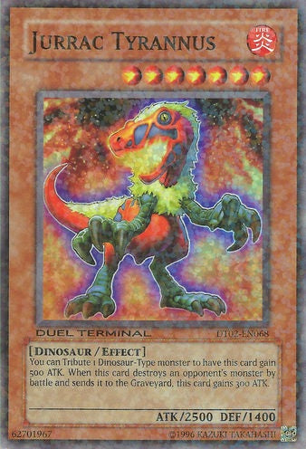 Jurrac Tyrannus [DT02-EN068] Super Rare | Pegasus Games WI