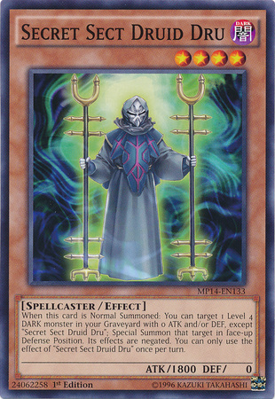 Secret Sect Druid Dru [MP14-EN133] Common | Pegasus Games WI