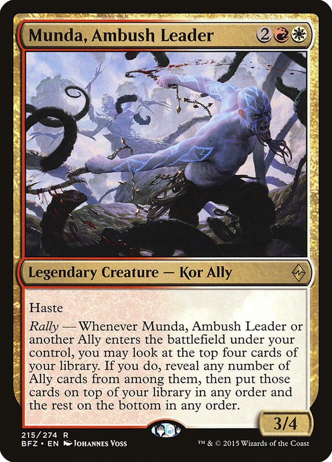 Munda, Ambush Leader [Battle for Zendikar] | Pegasus Games WI