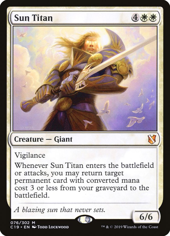 Sun Titan [Commander 2019] | Pegasus Games WI