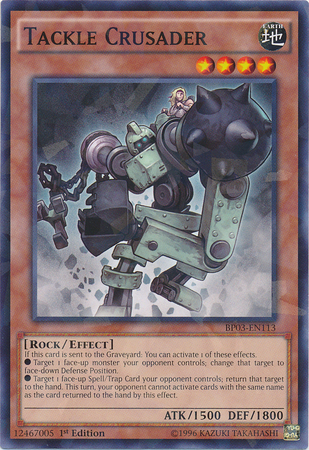 Tackle Crusader (Shatterfoil) [BP03-EN113] Common | Pegasus Games WI