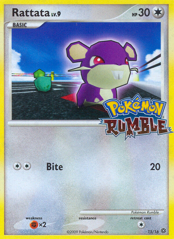 Rattata (15/16) [Pokémon Rumble] | Pegasus Games WI