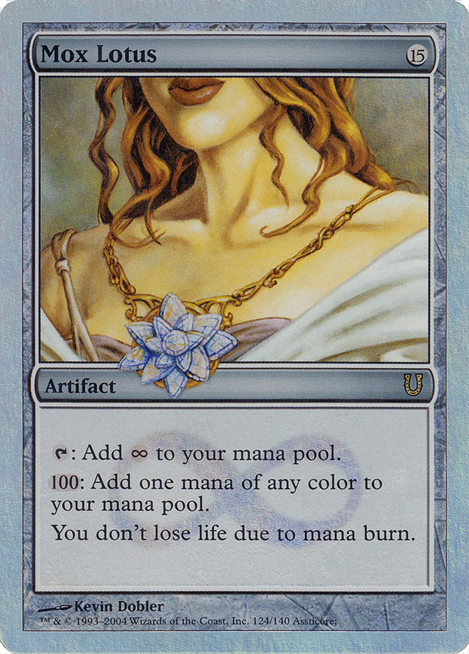 Mox Lotus (Alternate Foil) [Unhinged] | Pegasus Games WI