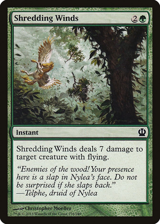Shredding Winds [Theros] | Pegasus Games WI