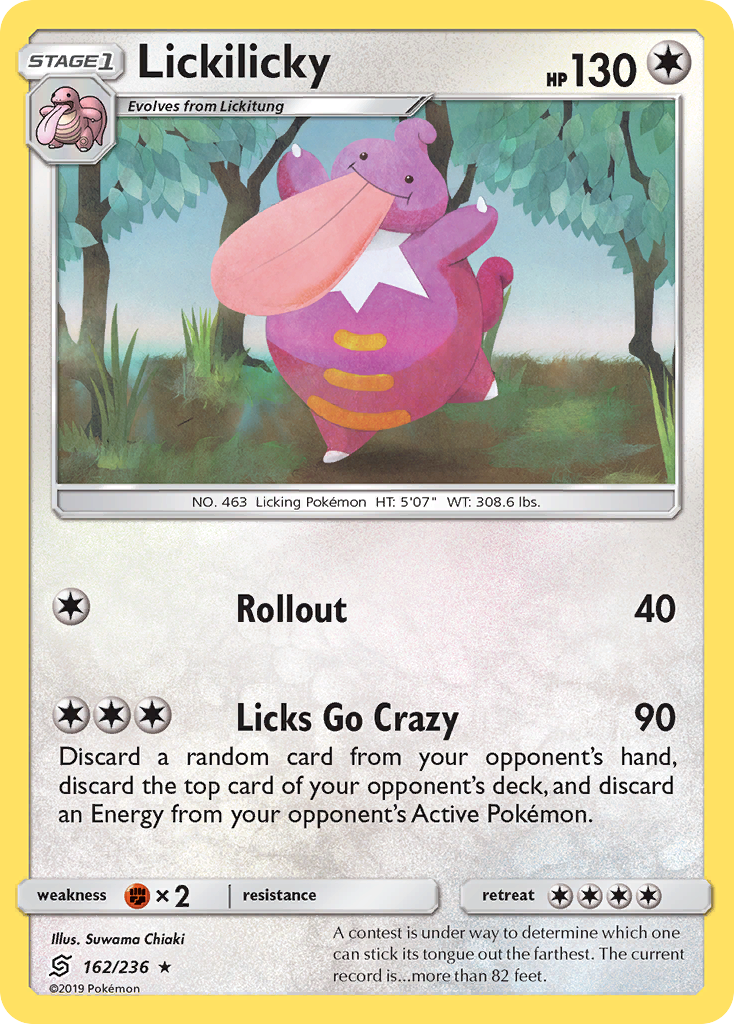 Lickilicky (162/236) [Sun & Moon: Unified Minds] | Pegasus Games WI