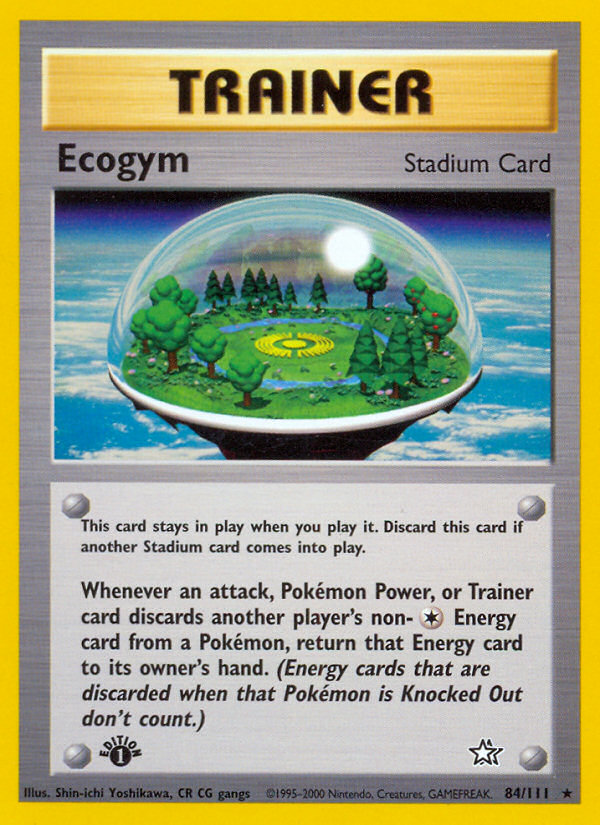 Ecogym (84/111) [Neo Genesis 1st Edition] | Pegasus Games WI