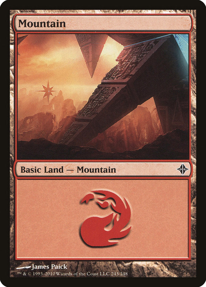 Mountain (243) [Rise of the Eldrazi] | Pegasus Games WI