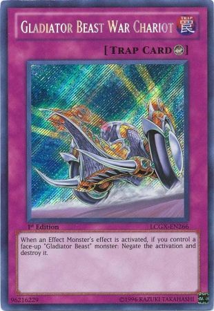 Gladiator Beast War Chariot [LCGX-EN266] Secret Rare | Pegasus Games WI