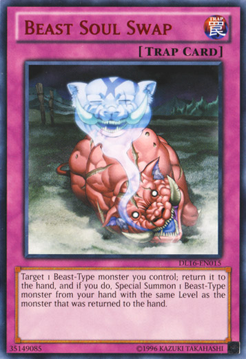 Beast Soul Swap (Red) [DL16-EN015] Rare | Pegasus Games WI