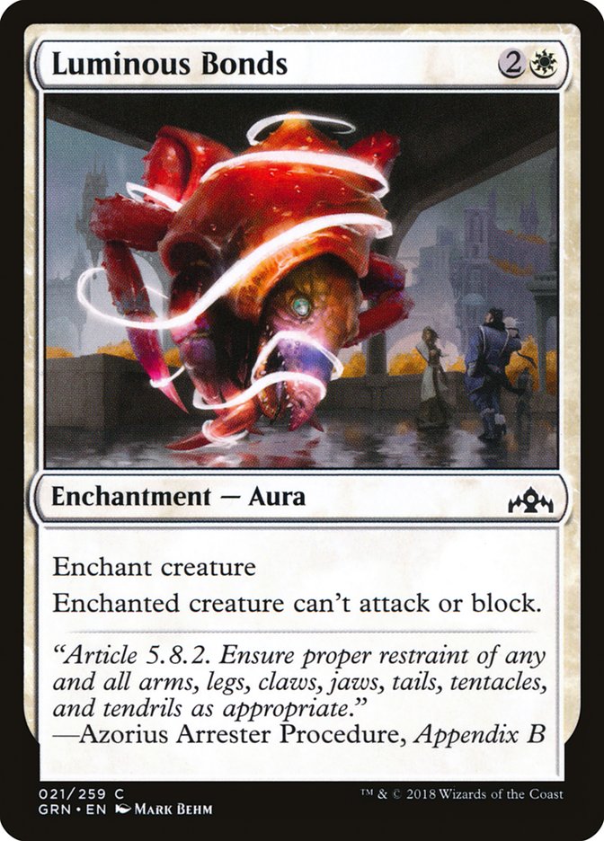 Luminous Bonds [Guilds of Ravnica] | Pegasus Games WI