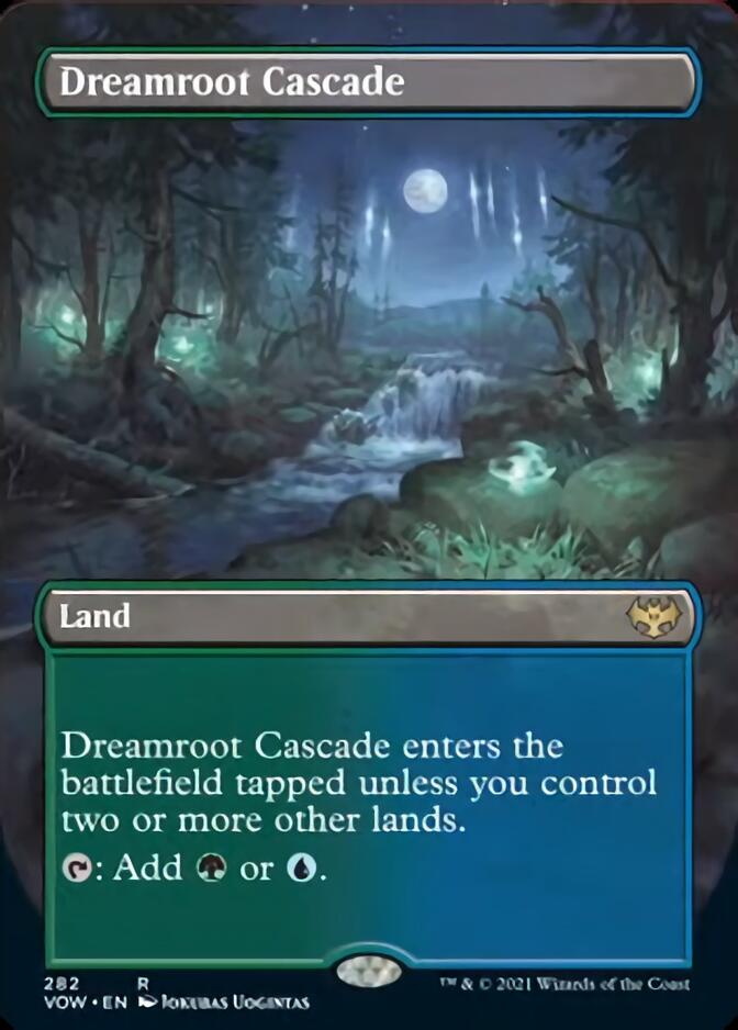 Dreamroot Cascade (Borderless Alternate Art) [Innistrad: Crimson Vow] | Pegasus Games WI