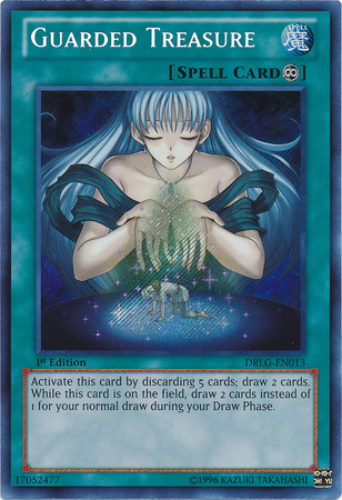 Guarded Treasure [DRLG-EN013] Secret Rare | Pegasus Games WI