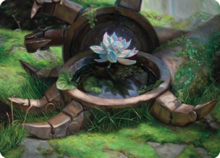 Timeless Lotus Art Card [Dominaria United Art Series] | Pegasus Games WI