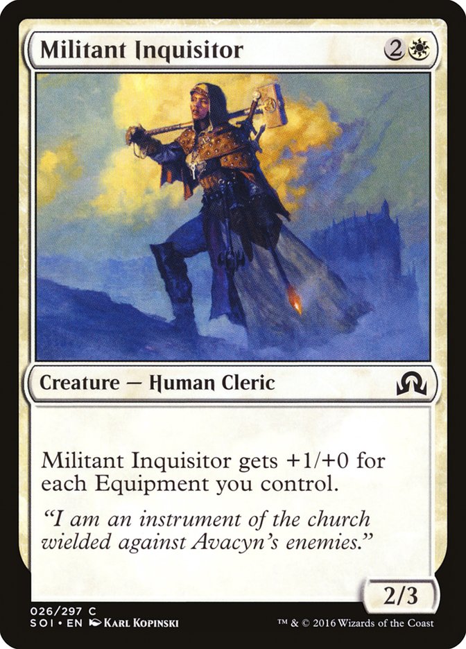 Militant Inquisitor [Shadows over Innistrad] | Pegasus Games WI