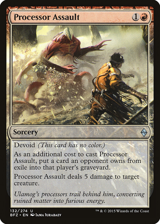 Processor Assault [Battle for Zendikar] | Pegasus Games WI