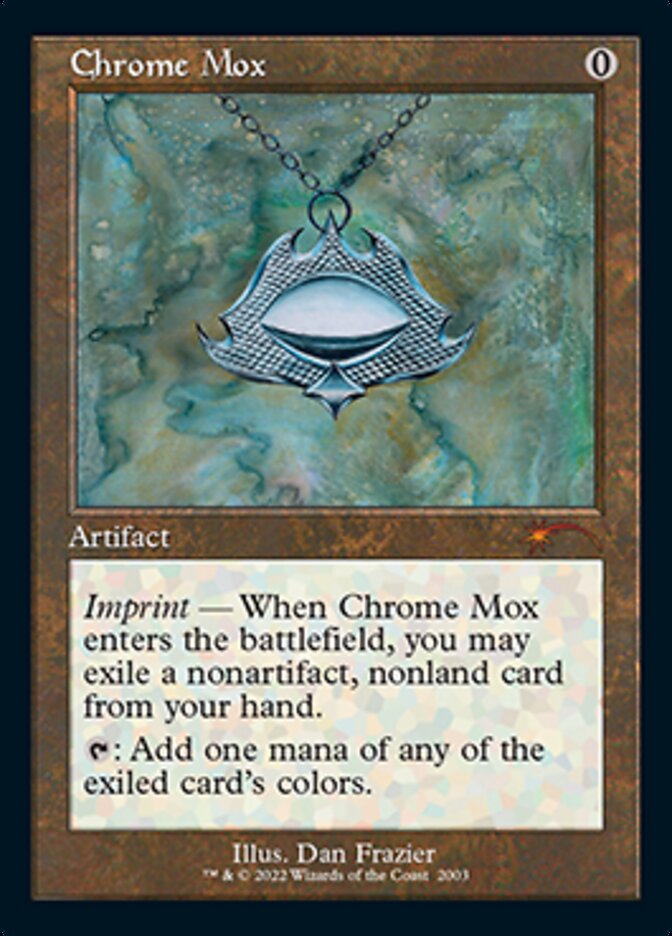 Chrome Mox (Retro) [Secret Lair 30th Anniversary Countdown Kit] | Pegasus Games WI