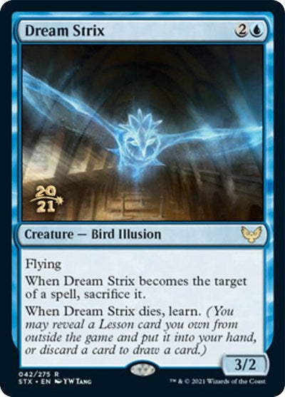 Dream Strix [Strixhaven: School of Mages Prerelease Promos] | Pegasus Games WI