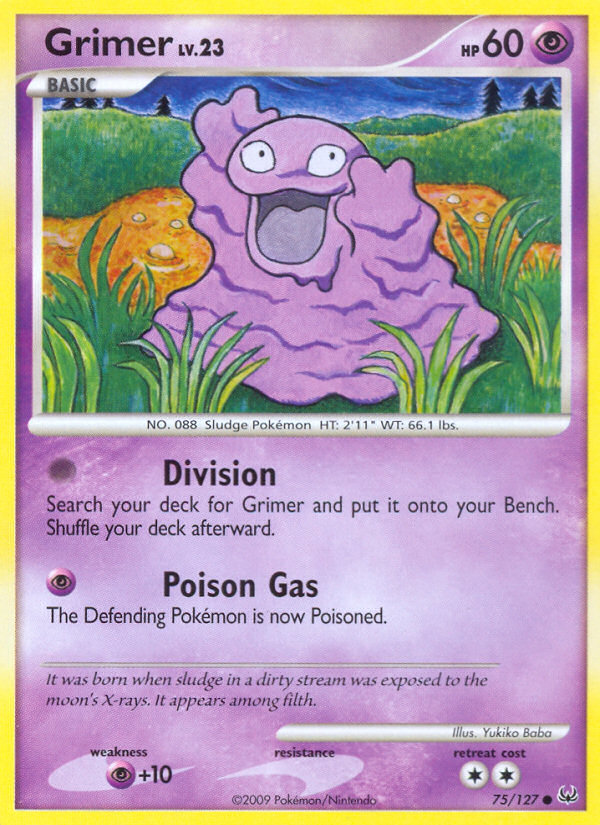 Grimer (75/127) [Platinum: Base Set] | Pegasus Games WI